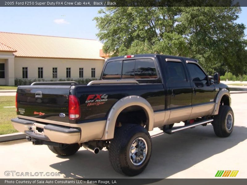Black / Black 2005 Ford F250 Super Duty FX4 Crew Cab 4x4