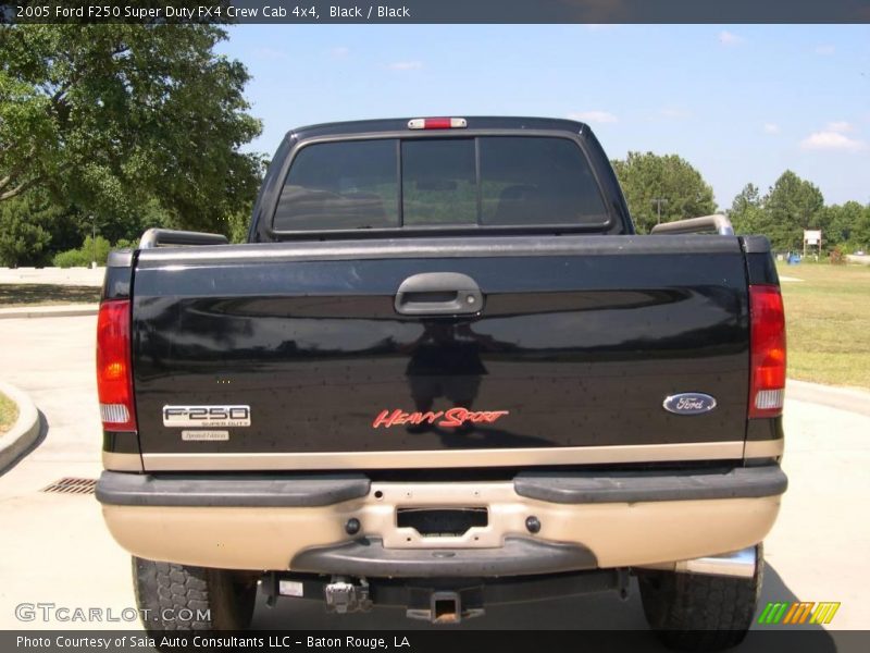 Black / Black 2005 Ford F250 Super Duty FX4 Crew Cab 4x4