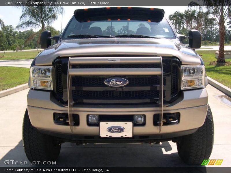 Black / Black 2005 Ford F250 Super Duty FX4 Crew Cab 4x4