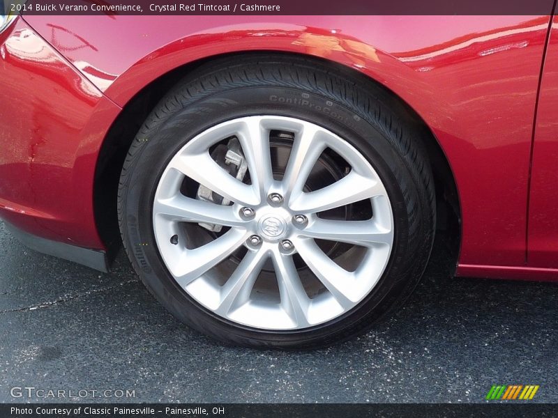 Crystal Red Tintcoat / Cashmere 2014 Buick Verano Convenience