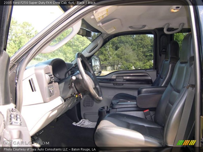 Black / Black 2005 Ford F250 Super Duty FX4 Crew Cab 4x4