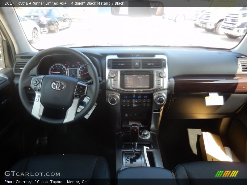 Midnight Black Metallic / Black 2017 Toyota 4Runner Limited 4x4