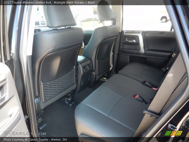 Midnight Black Metallic / Black 2017 Toyota 4Runner Limited 4x4