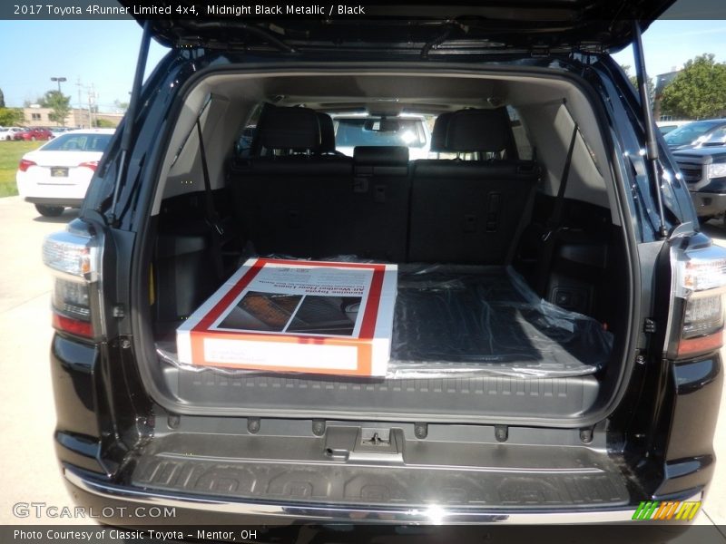 Midnight Black Metallic / Black 2017 Toyota 4Runner Limited 4x4