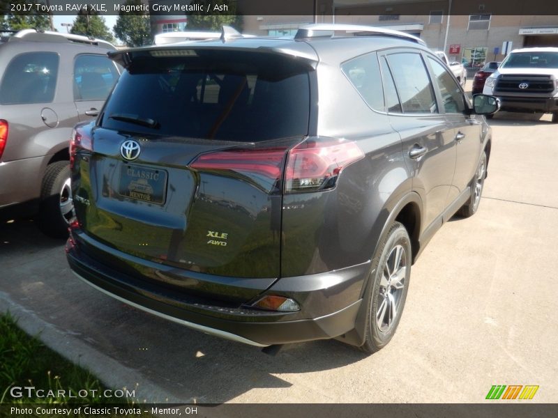 Magnetic Gray Metallic / Ash 2017 Toyota RAV4 XLE