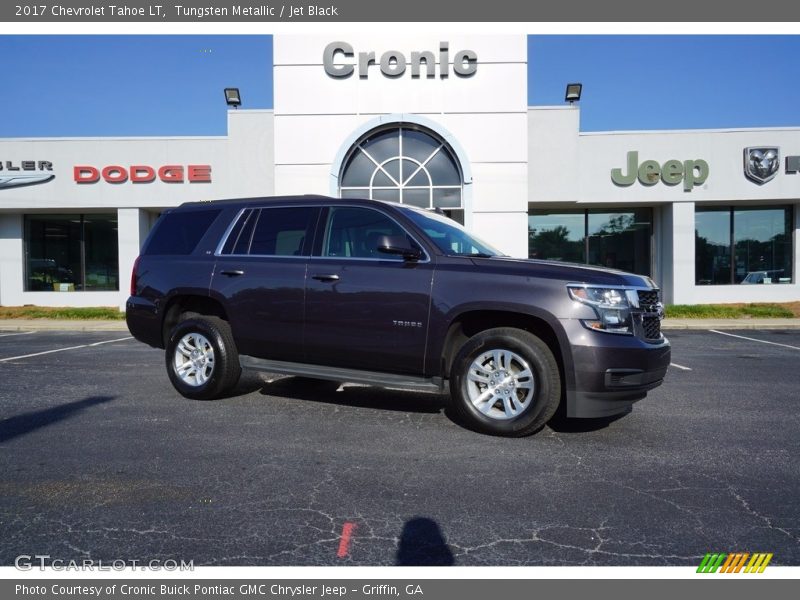 Tungsten Metallic / Jet Black 2017 Chevrolet Tahoe LT