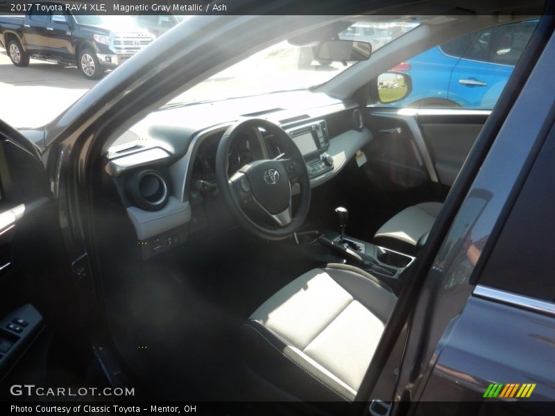 Magnetic Gray Metallic / Ash 2017 Toyota RAV4 XLE