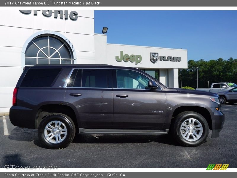 Tungsten Metallic / Jet Black 2017 Chevrolet Tahoe LT