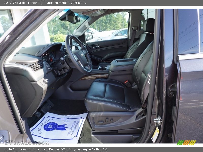 Tungsten Metallic / Jet Black 2017 Chevrolet Tahoe LT