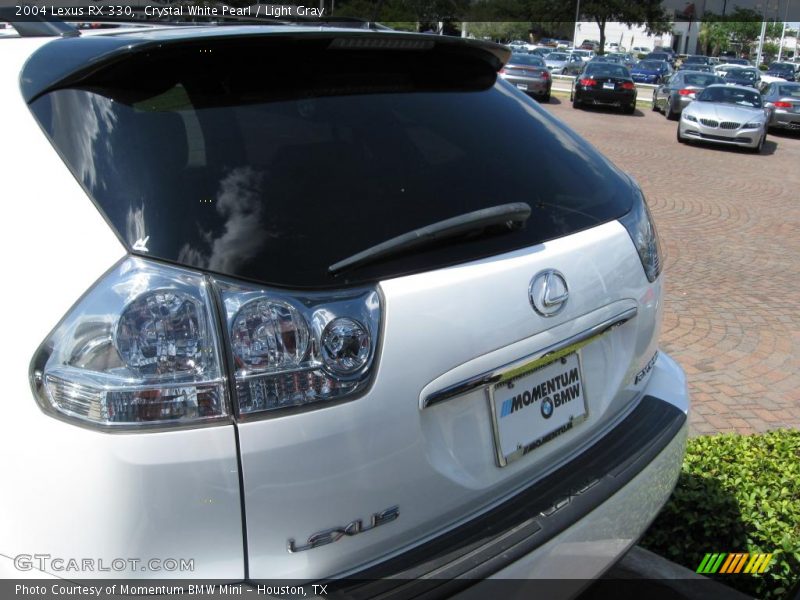 Crystal White Pearl / Light Gray 2004 Lexus RX 330