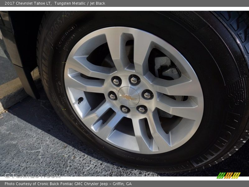 Tungsten Metallic / Jet Black 2017 Chevrolet Tahoe LT