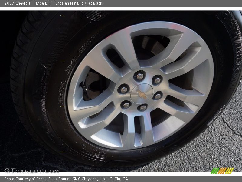 Tungsten Metallic / Jet Black 2017 Chevrolet Tahoe LT