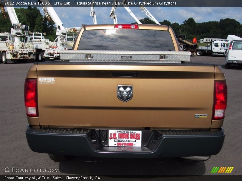 Tequila Sunrise Pearl / Dark Slate Gray/Medium Graystone 2012 Dodge Ram 1500 ST Crew Cab