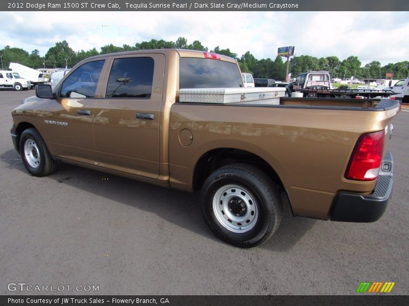Tequila Sunrise Pearl / Dark Slate Gray/Medium Graystone 2012 Dodge Ram 1500 ST Crew Cab