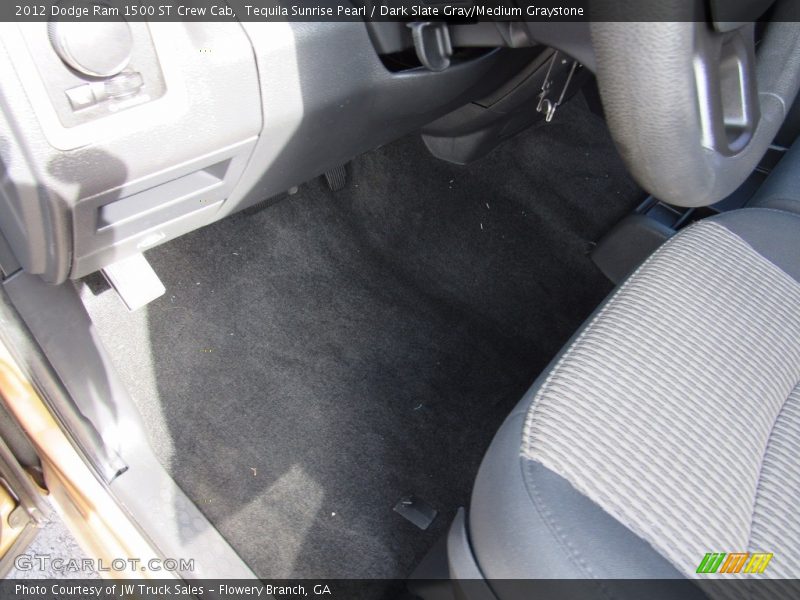 Tequila Sunrise Pearl / Dark Slate Gray/Medium Graystone 2012 Dodge Ram 1500 ST Crew Cab