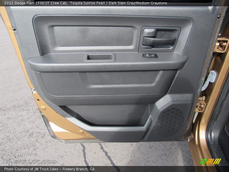 Tequila Sunrise Pearl / Dark Slate Gray/Medium Graystone 2012 Dodge Ram 1500 ST Crew Cab