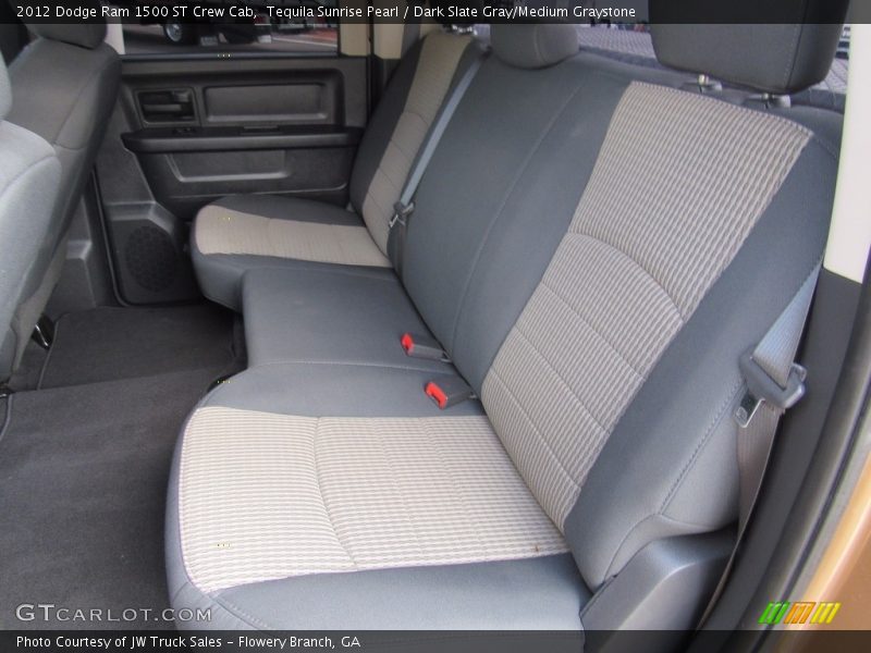 Tequila Sunrise Pearl / Dark Slate Gray/Medium Graystone 2012 Dodge Ram 1500 ST Crew Cab