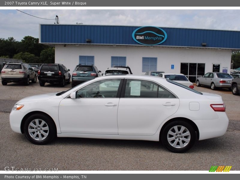 Super White / Bisque 2007 Toyota Camry XLE