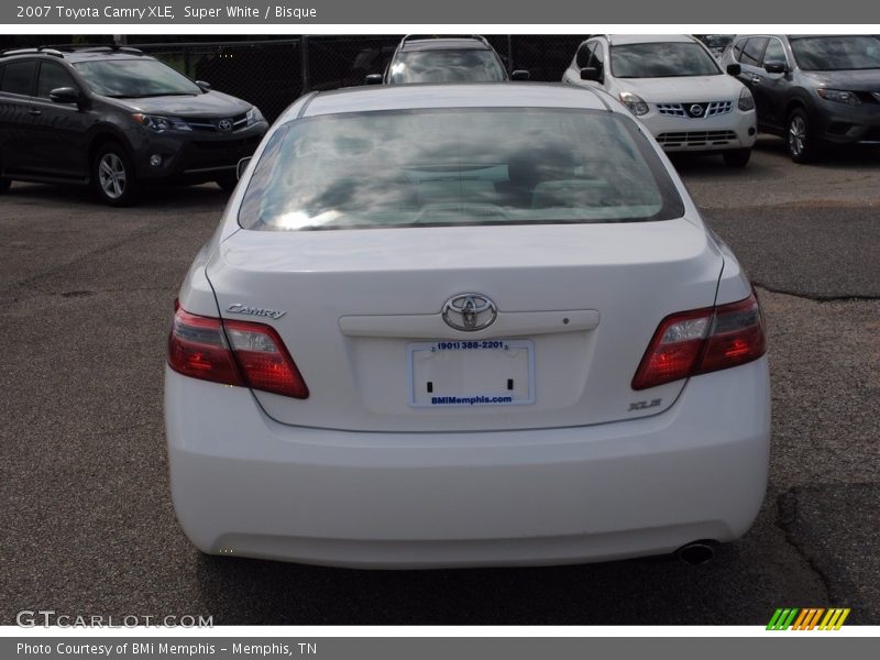 Super White / Bisque 2007 Toyota Camry XLE