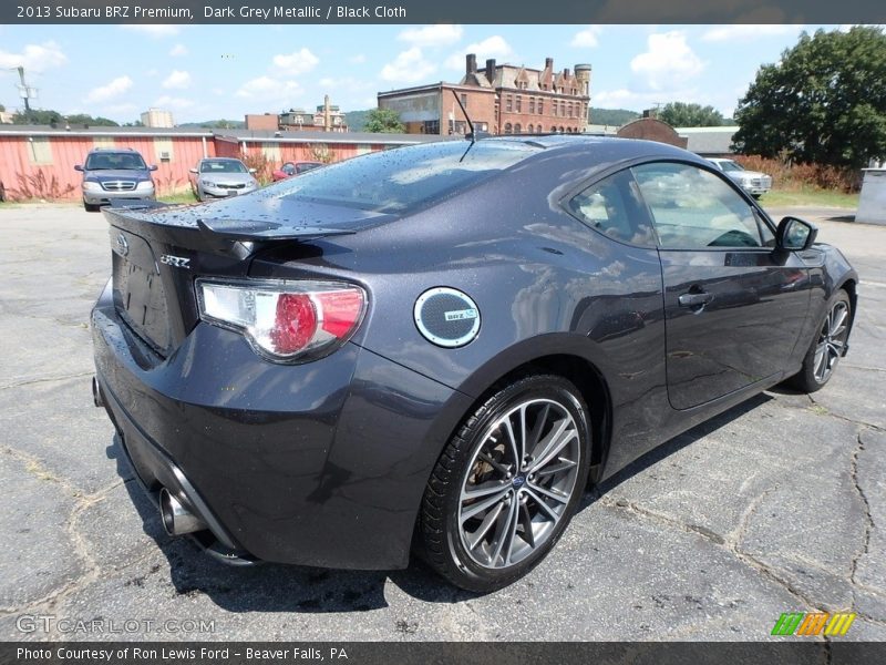 Dark Grey Metallic / Black Cloth 2013 Subaru BRZ Premium