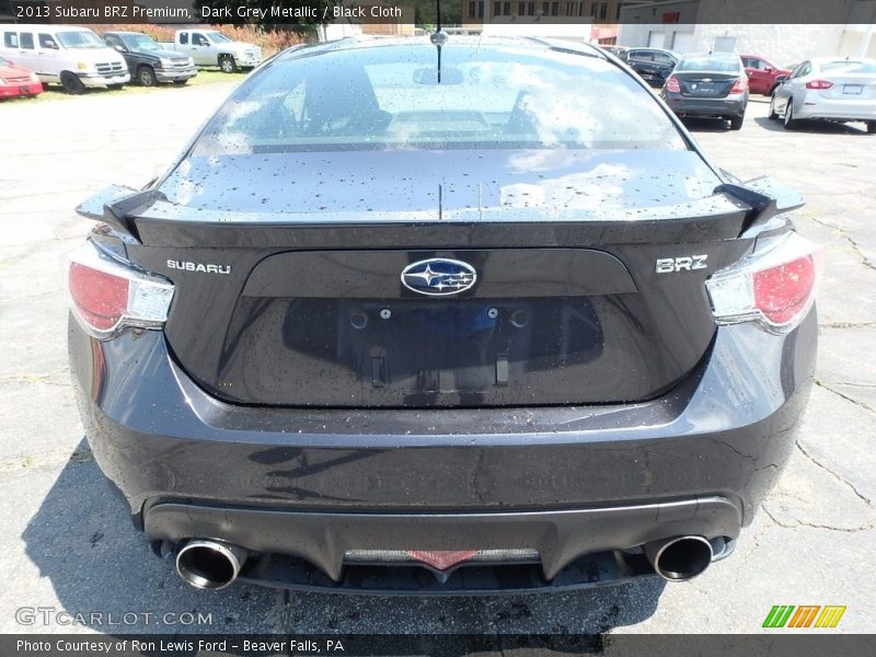 Dark Grey Metallic / Black Cloth 2013 Subaru BRZ Premium