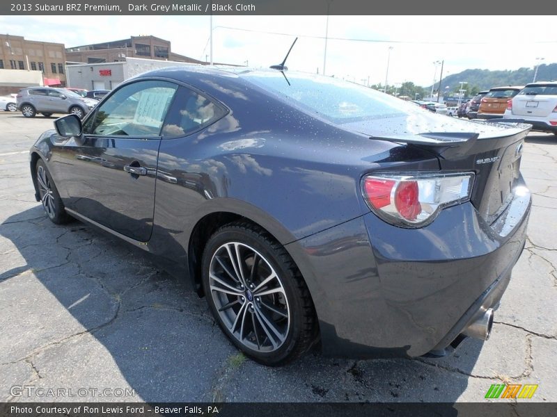 Dark Grey Metallic / Black Cloth 2013 Subaru BRZ Premium