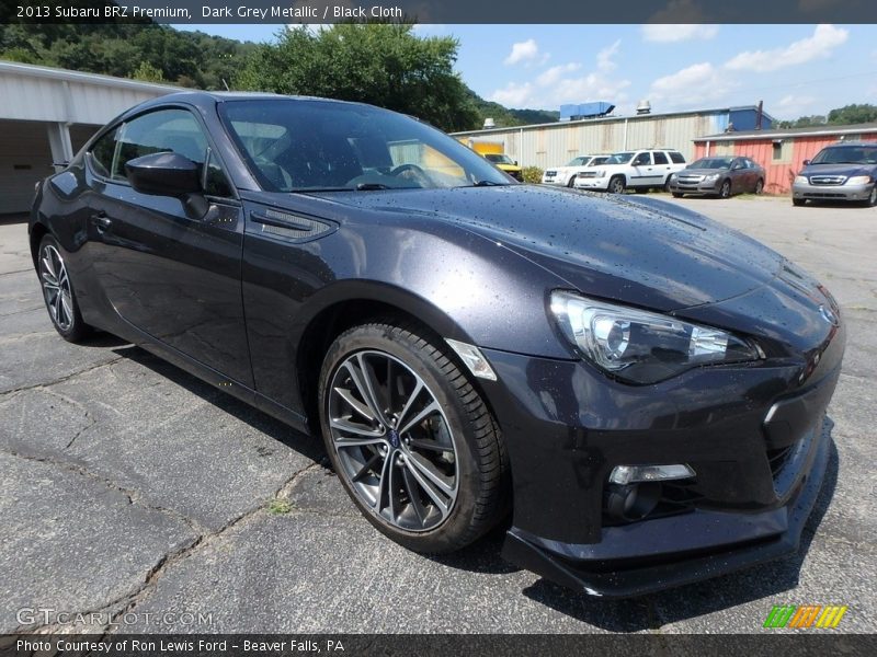 Dark Grey Metallic / Black Cloth 2013 Subaru BRZ Premium