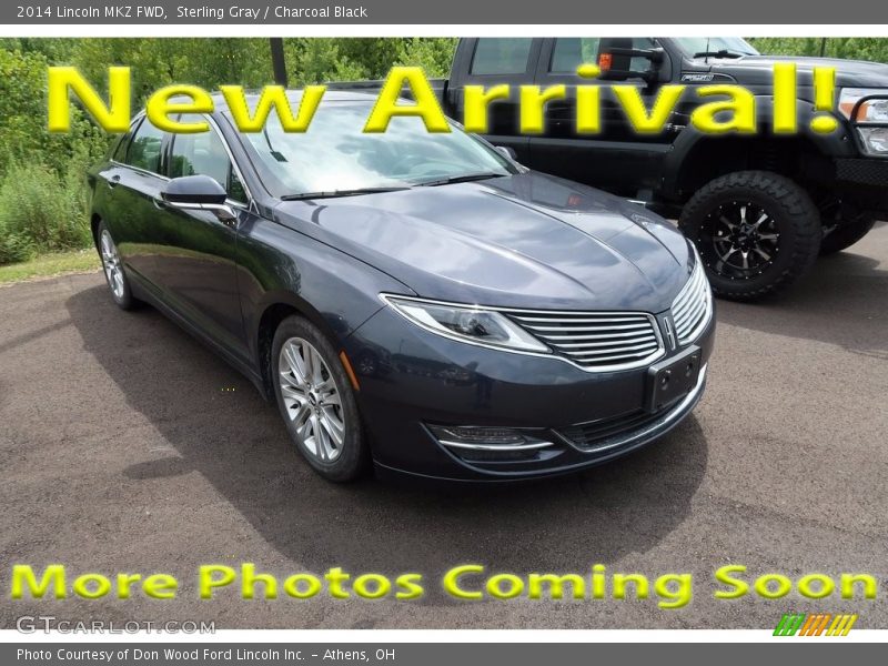 Sterling Gray / Charcoal Black 2014 Lincoln MKZ FWD