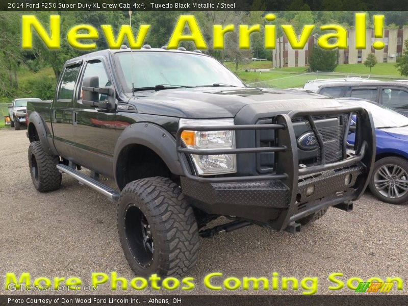 Tuxedo Black Metallic / Steel 2014 Ford F250 Super Duty XL Crew Cab 4x4