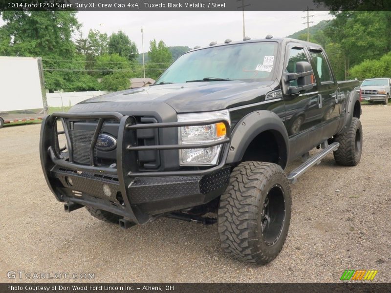 Tuxedo Black Metallic / Steel 2014 Ford F250 Super Duty XL Crew Cab 4x4