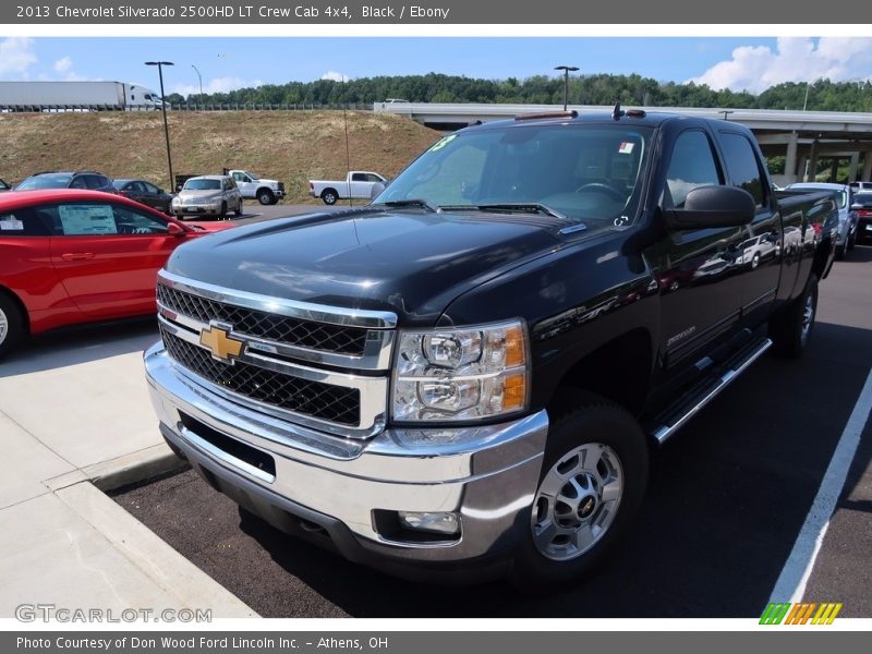 Black / Ebony 2013 Chevrolet Silverado 2500HD LT Crew Cab 4x4