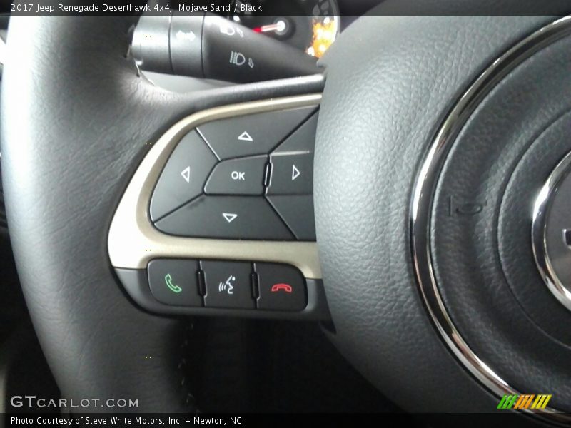 Mojave Sand / Black 2017 Jeep Renegade Deserthawk 4x4