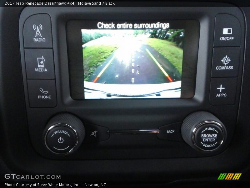 Mojave Sand / Black 2017 Jeep Renegade Deserthawk 4x4