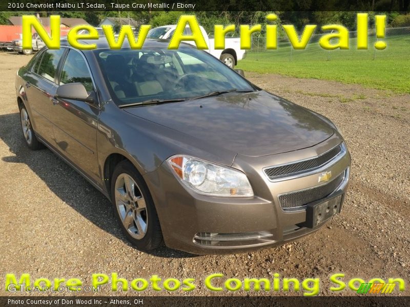 Taupe Gray Metallic / Ebony 2010 Chevrolet Malibu LT Sedan
