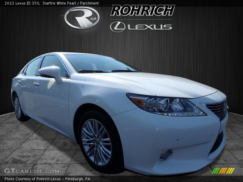 Starfire White Pearl / Parchment 2013 Lexus ES 350