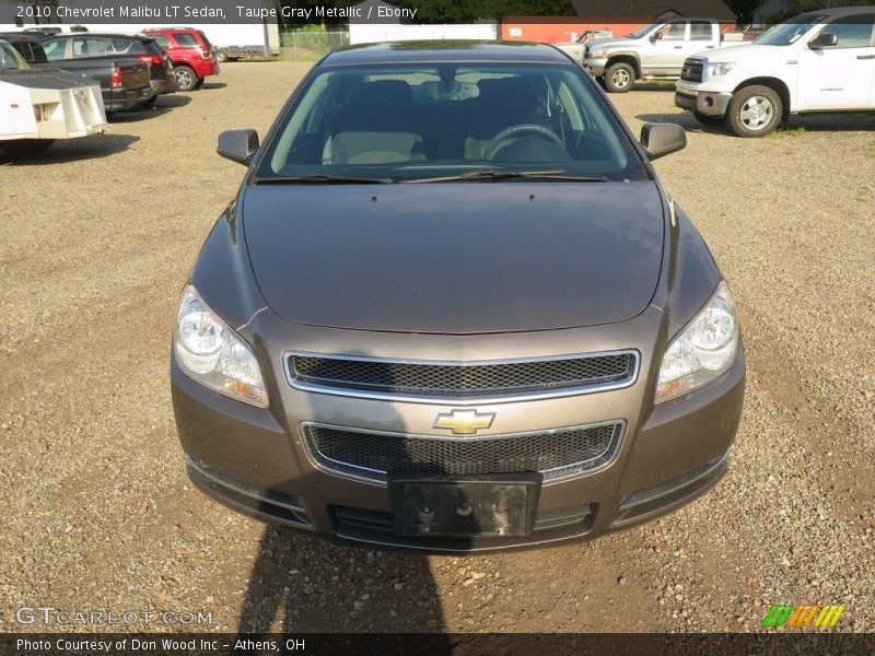 Taupe Gray Metallic / Ebony 2010 Chevrolet Malibu LT Sedan