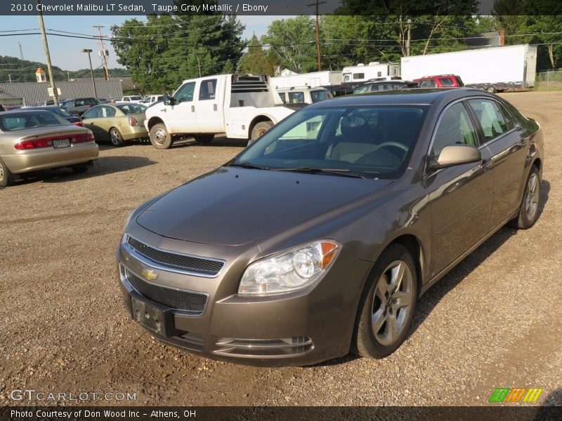 Taupe Gray Metallic / Ebony 2010 Chevrolet Malibu LT Sedan