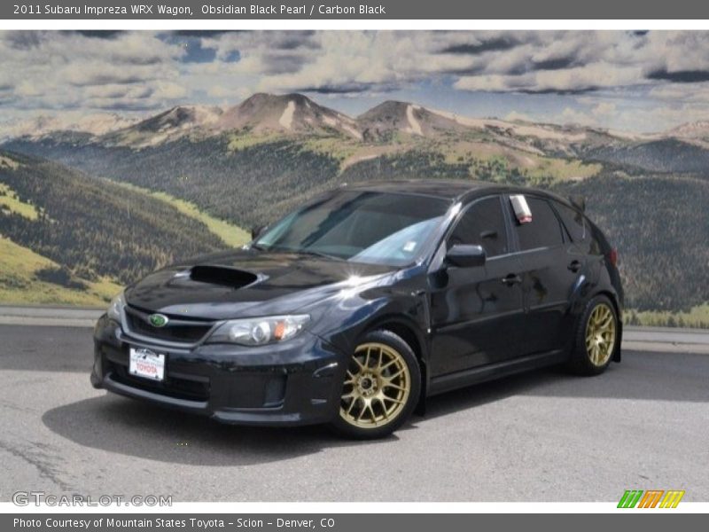 Obsidian Black Pearl / Carbon Black 2011 Subaru Impreza WRX Wagon