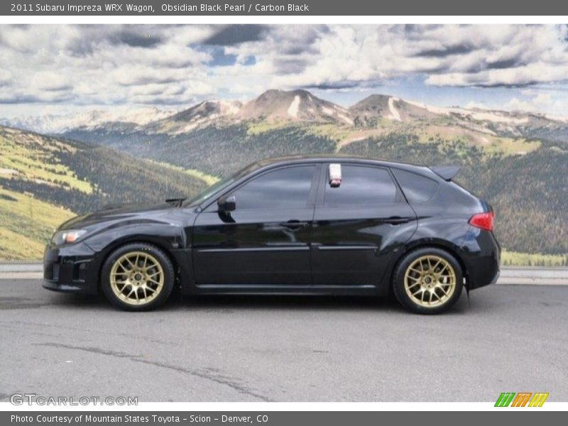 Obsidian Black Pearl / Carbon Black 2011 Subaru Impreza WRX Wagon