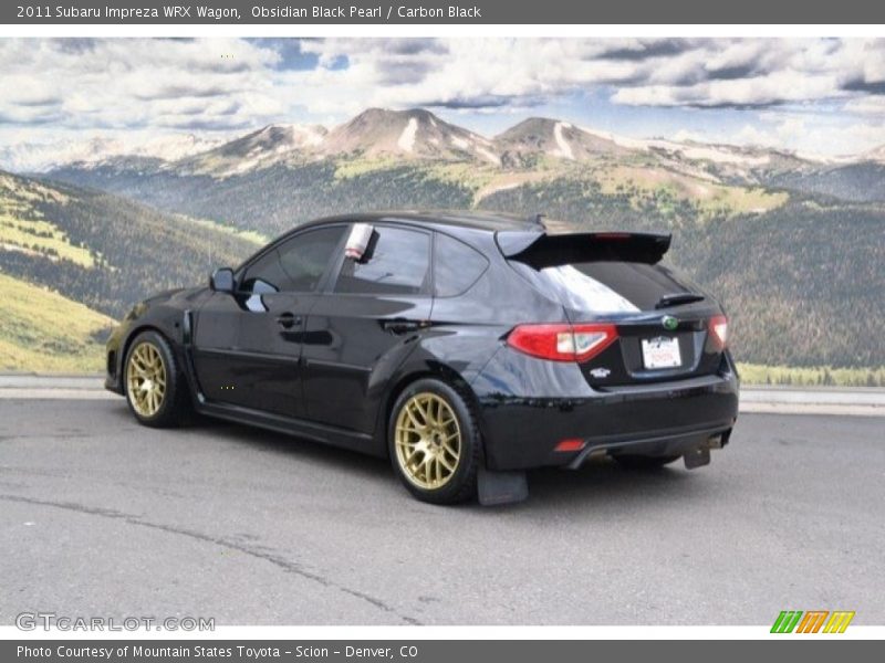 Obsidian Black Pearl / Carbon Black 2011 Subaru Impreza WRX Wagon