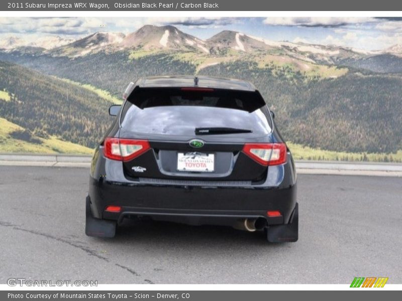Obsidian Black Pearl / Carbon Black 2011 Subaru Impreza WRX Wagon