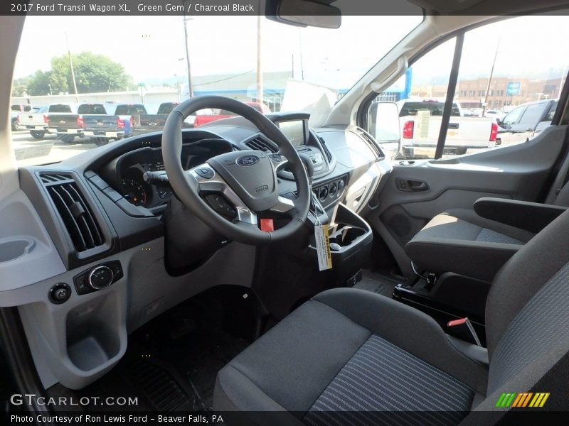  2017 Transit Wagon XL Charcoal Black Interior