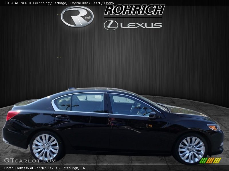 Crystal Black Pearl / Ebony 2014 Acura RLX Technology Package