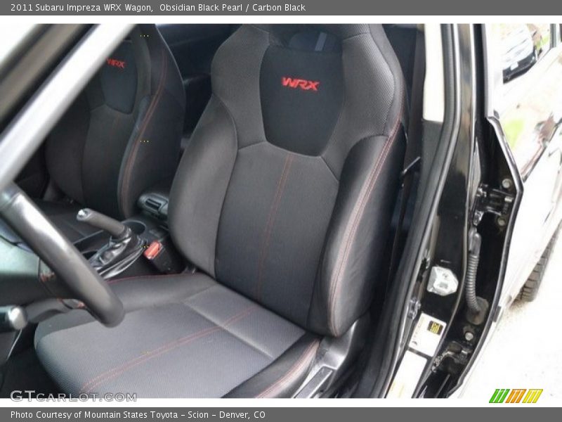 Obsidian Black Pearl / Carbon Black 2011 Subaru Impreza WRX Wagon
