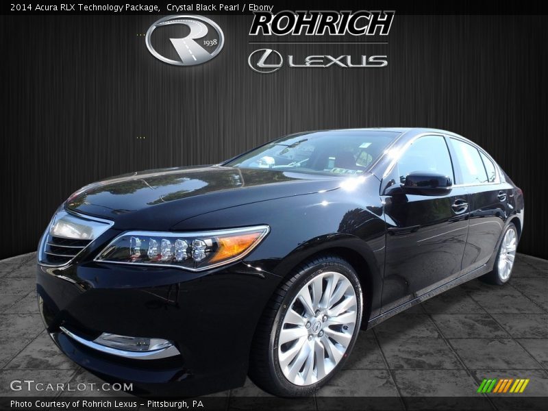 Crystal Black Pearl / Ebony 2014 Acura RLX Technology Package