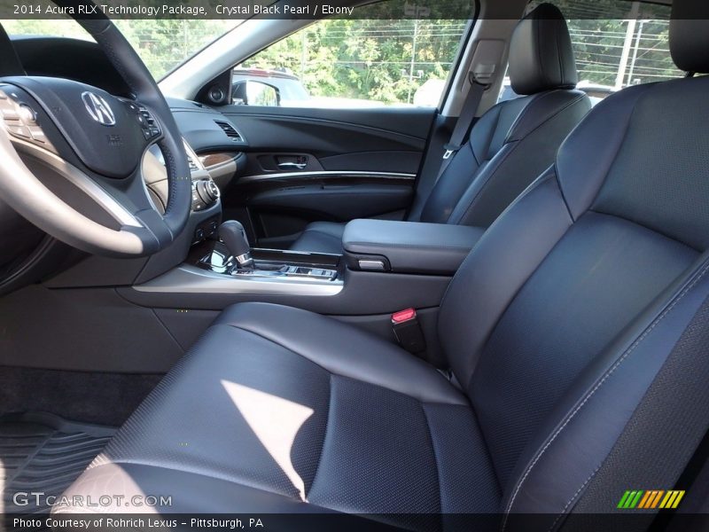 Crystal Black Pearl / Ebony 2014 Acura RLX Technology Package
