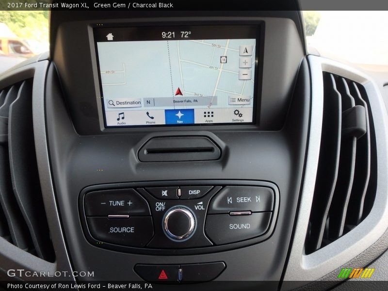 Navigation of 2017 Transit Wagon XL