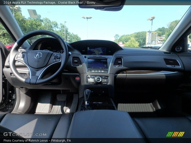 Crystal Black Pearl / Ebony 2014 Acura RLX Technology Package