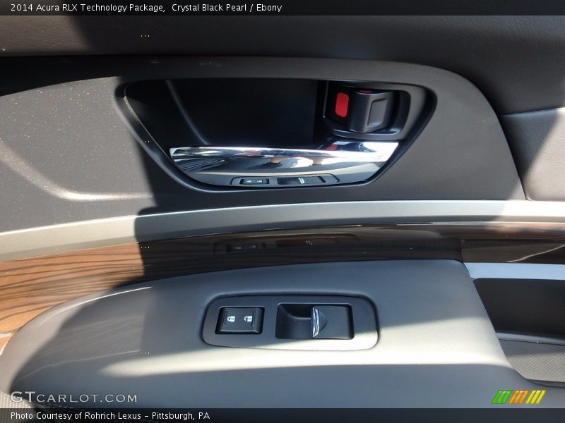 Crystal Black Pearl / Ebony 2014 Acura RLX Technology Package