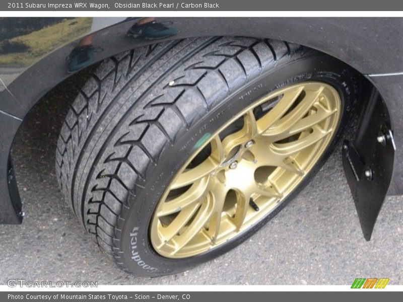 Obsidian Black Pearl / Carbon Black 2011 Subaru Impreza WRX Wagon